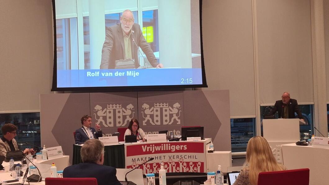 Rolf vd Mije begroting