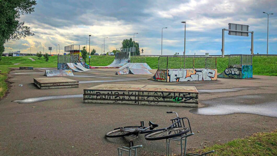 Skatepark De Sluis in Gouda