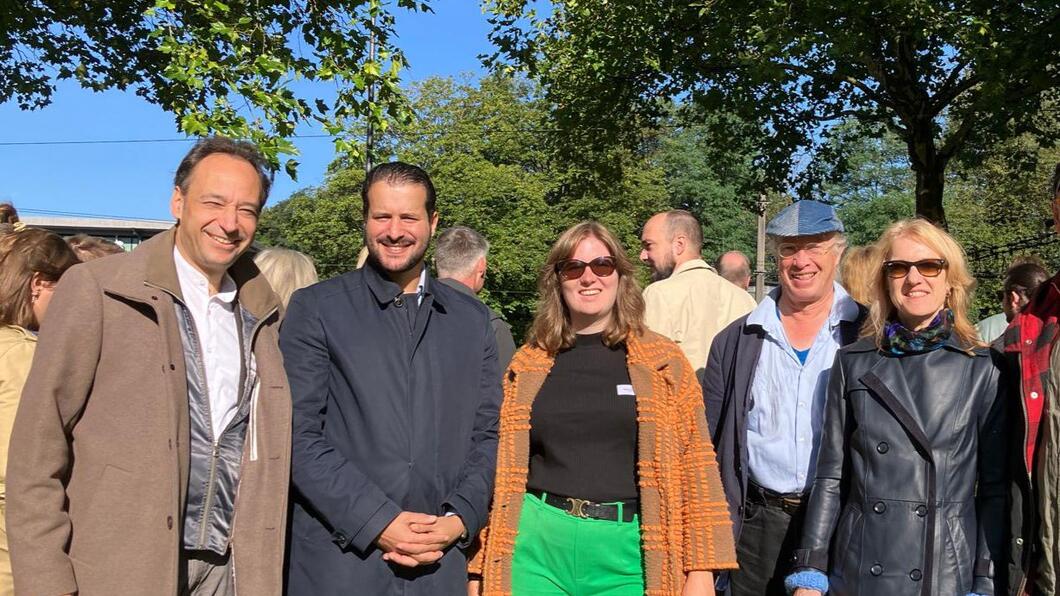 Die Grünen in Solingen met de Goudse GroenLinks-fractie