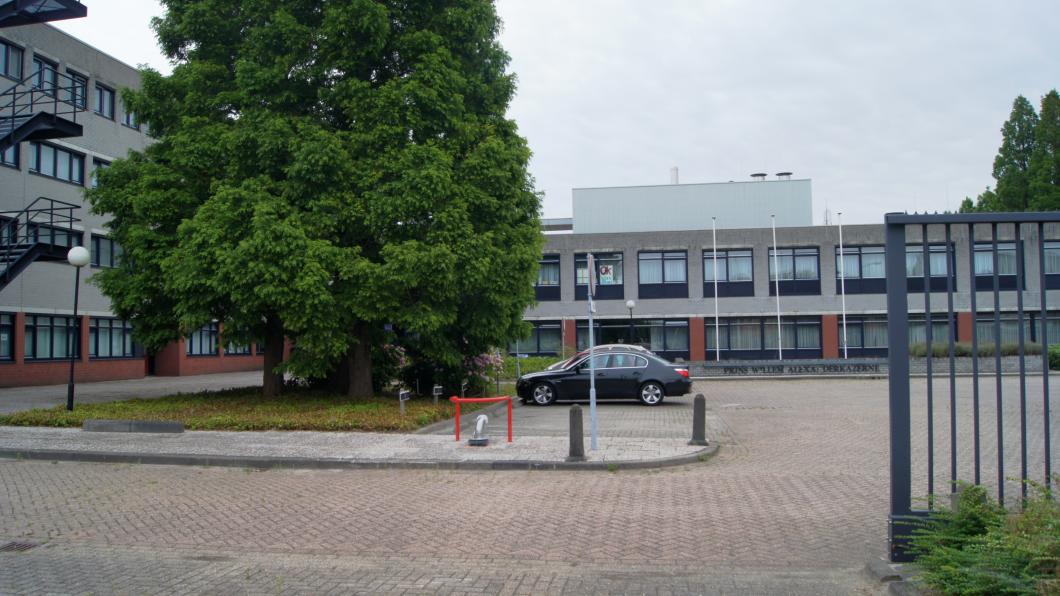 Parkeerplaats bij de Prins Willem Alexanderkazerne