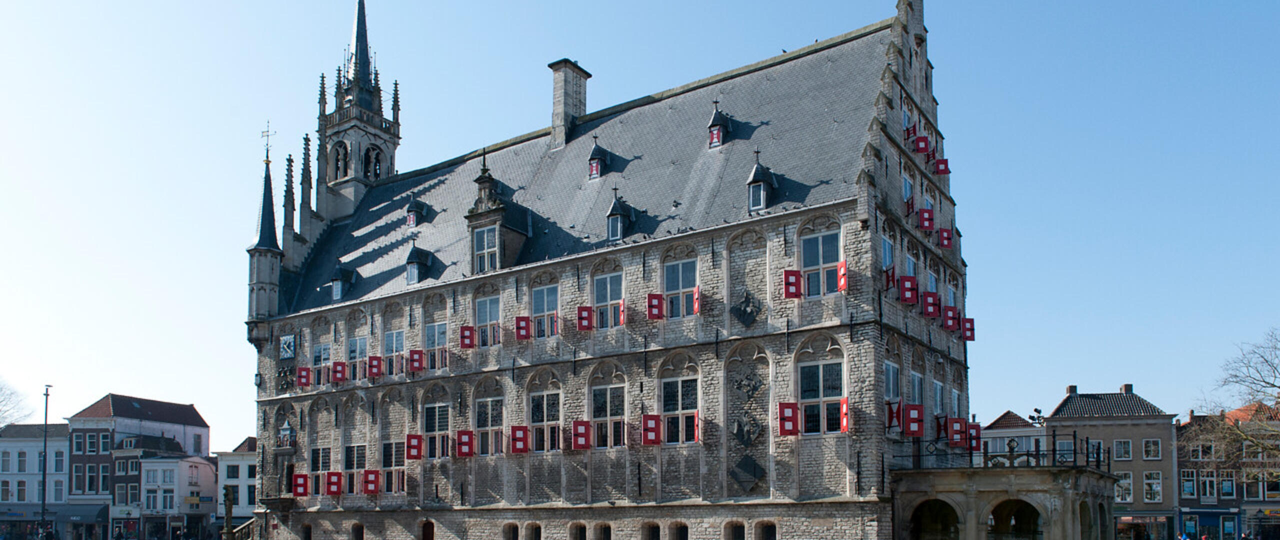 het oude stadhuis van gouda