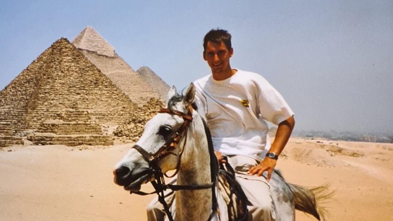 Tim te paard in Egypte
